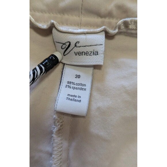 Women's "Venezia" Size 20 (W39, L29) Tan, Khaki Chinos Pants - Picture 4 of 9
